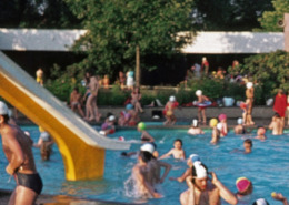 Schwimmeister im Freibad Fössebad Hannover Linden