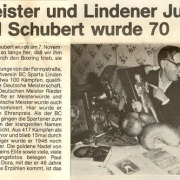 Schubert Paul 70 Linden Lindenblatt 12 81