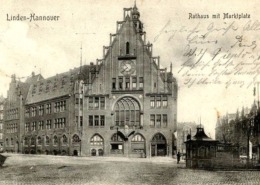 Linden Hannover Rathaus 1906