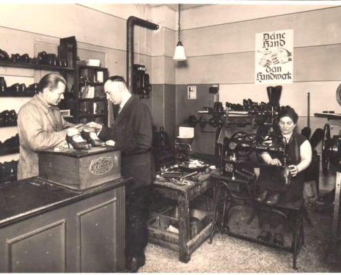 Schenk Schuhladen innen