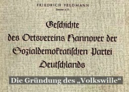 SPD vor 09 Volkswille