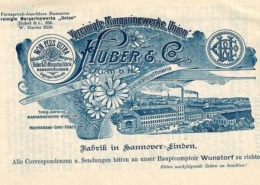 Huber Margarine 1898 Dt Fleischer Verbandstag