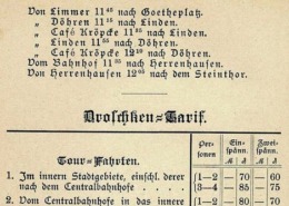 Verkehrswesen 1898 Fleischer Innung
