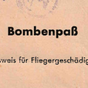 Bombenpaß Hildegard Berlin Bombenpaß Hildegard Berlin v