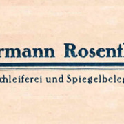 Rechnungsformular u. Preisliste August 1945 v