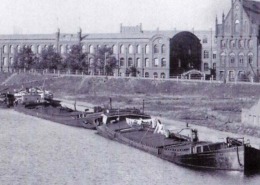1960 Continetalwerk und Stichkanal zum Lindener Hafen v