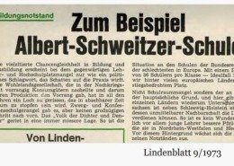 ASS Lindenblatt 9 1973 Bericht