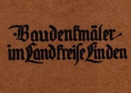 Baudenkmäler Landkreis Linden Titel