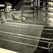 Zettelmaschine Mechanicsche Weberei v Zettelmaschine Mechanicsche Weberei v
